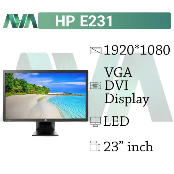 مانیتور استوک اچ پی مدل HP E231